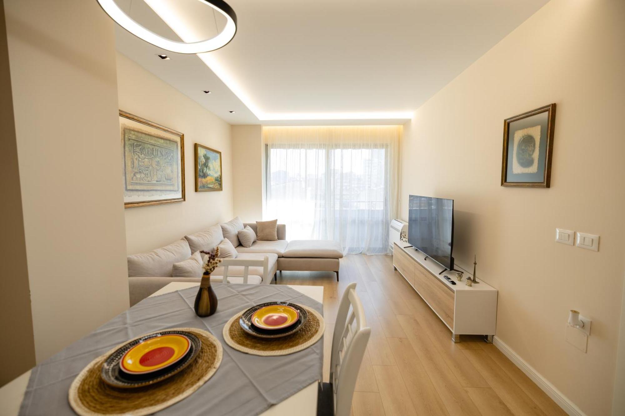 Luxury Center Observatori Apartment تيرانا المظهر الخارجي الصورة